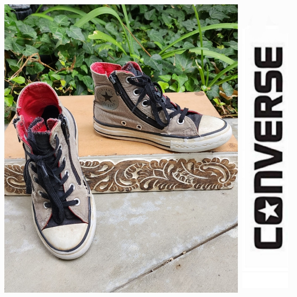 Distressed Converse Sneakers